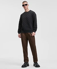 Mode of One Men's Cube Textured Crewneck Sweatshirt, Macy's Exclusive