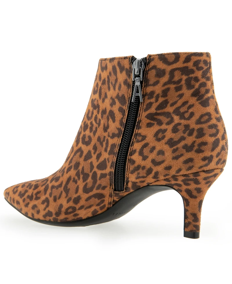 Aerosoles Women's Edith Kitten Heel bootie
