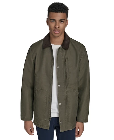 Tommy Hilfiger Men's Collared Barn Coat