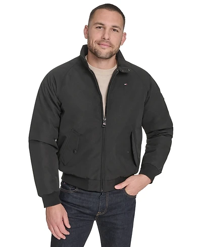 Tommy Hilfiger Men's Logo Detail Bomber Jacket
