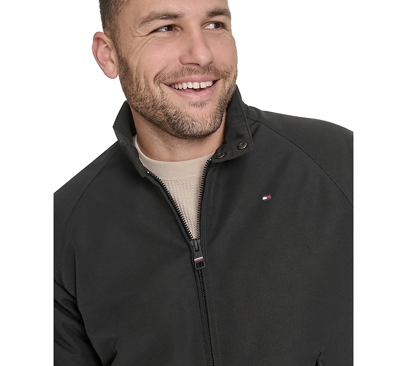 Tommy Hilfiger Men's Logo Detail Bomber Jacket