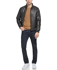 Tommy Hilfiger Men's Laydown Collar Bomber Jacket