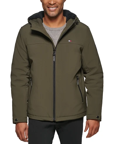 Tommy Hilfiger Men's Softshell Hooded Jacket