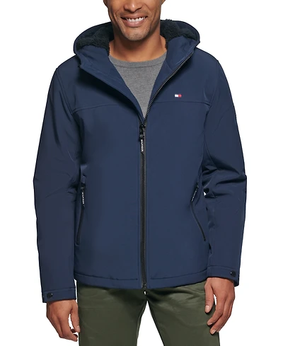 Tommy Hilfiger Men's Softshell Hooded Jacket