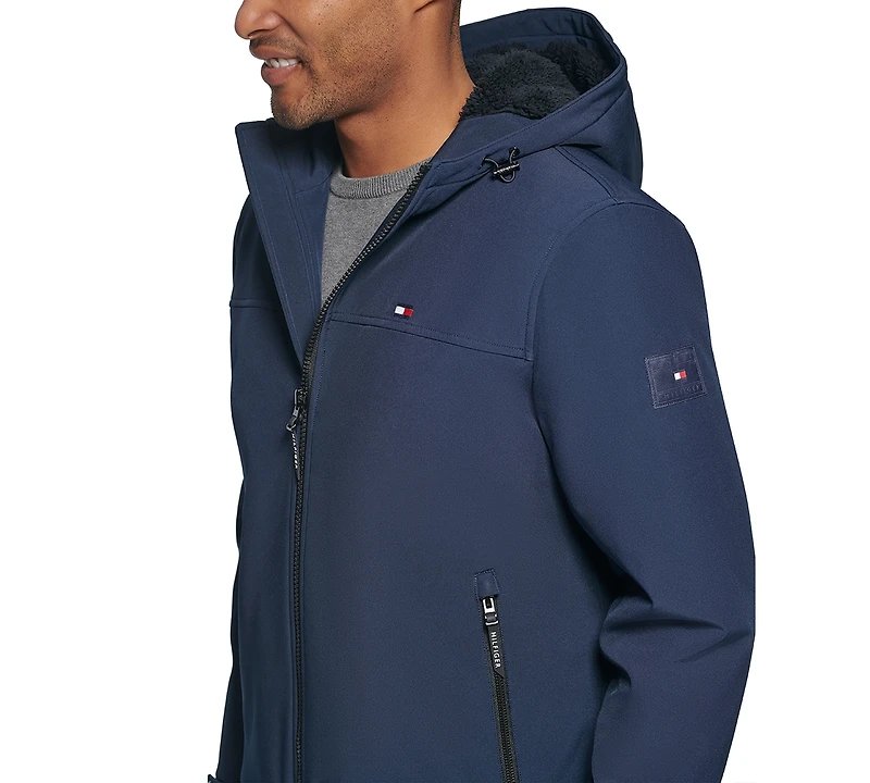 Tommy Hilfiger Men's Softshell Hooded Jacket
