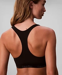 Calvin Klein Women's Flexible Fit Full Coverage Racerback Bralette