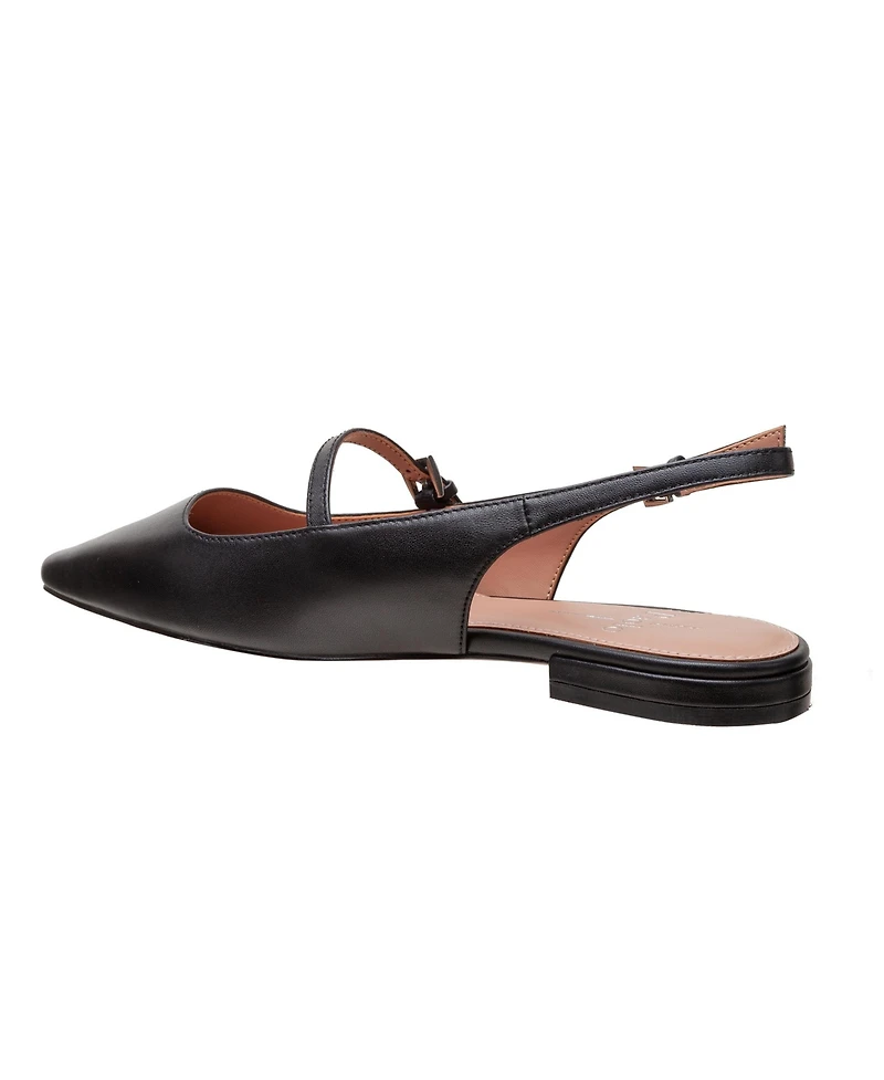 Celeste | Mary Jane Slingback Flats