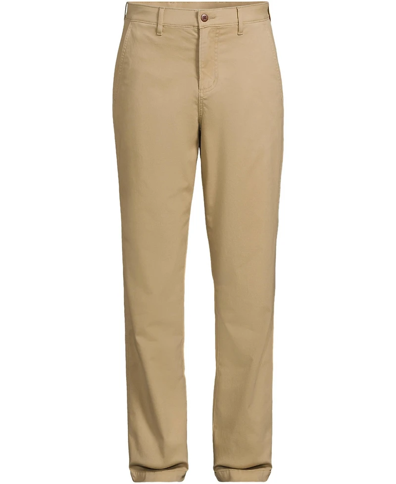Lands' End Men's Knockabout Comfort Waist Classic Fit Flannel Lined Chino Pant