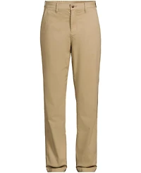Lands' End Men's Knockabout Comfort Waist Classic Fit Flannel Lined Chino Pant