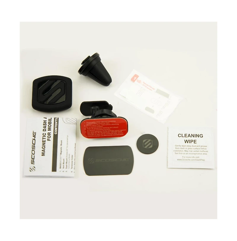 Scosche MagicMount 2 in 1 Vent / Dash Mount-Black
