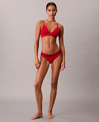 Calvin Klein Women's Full Coverage Mid-Rise Bikini Briefs