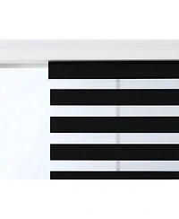 Shadisfy Zebra Shade Cordless,Dual Mode, lets light and blocks out