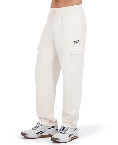 Reebok Men's Fleece Cargo Regular Fit Pants