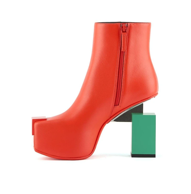 United Nude Womens Cubist Bootie