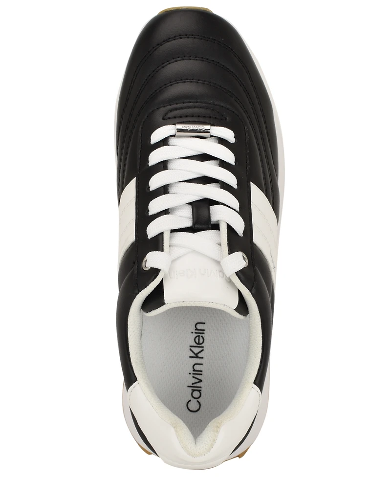 Calvin Klein Women's Tatyann Retro Lace-Up Sneakers