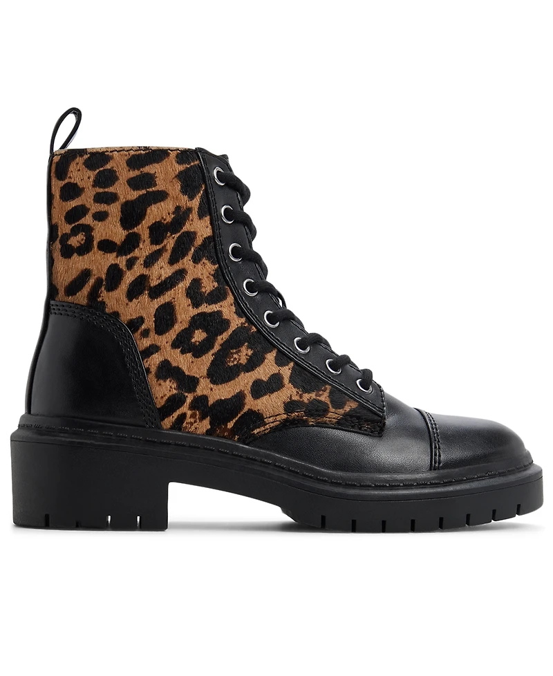 Aldo Women's Goer-In Round Toe Combat Boots