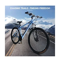 Artudatech 26" wheels 27 speed double disc brake mountain bike Mtb for adults