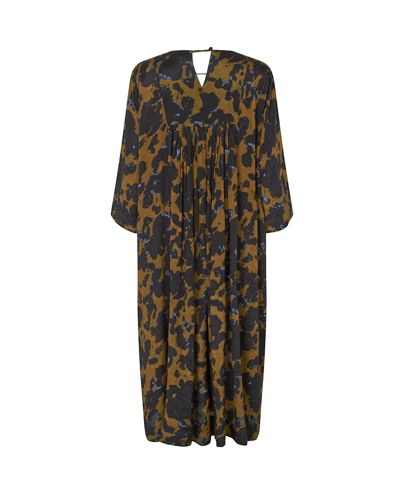 Masai Copenhagen Women's MaNadyne V-Neck A-Shape Midi Dress