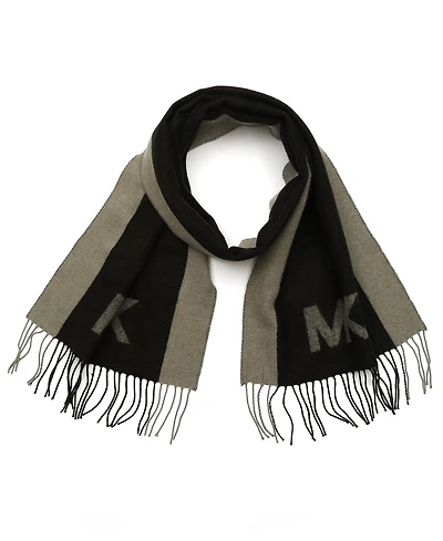 Michael Kors Men's Side Stripe Yarn Dye Scarf