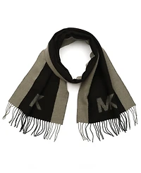 Michael Kors Men's Side Stripe Yarn Dye Scarf