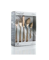 MegaChef Gibbous 20-Pc. Flatware Set, Service for 4