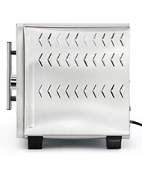 MegaChef 30 Liter Digital French Door Multi-Function Electric Convection Toaster Oven with Rotisserie Set
