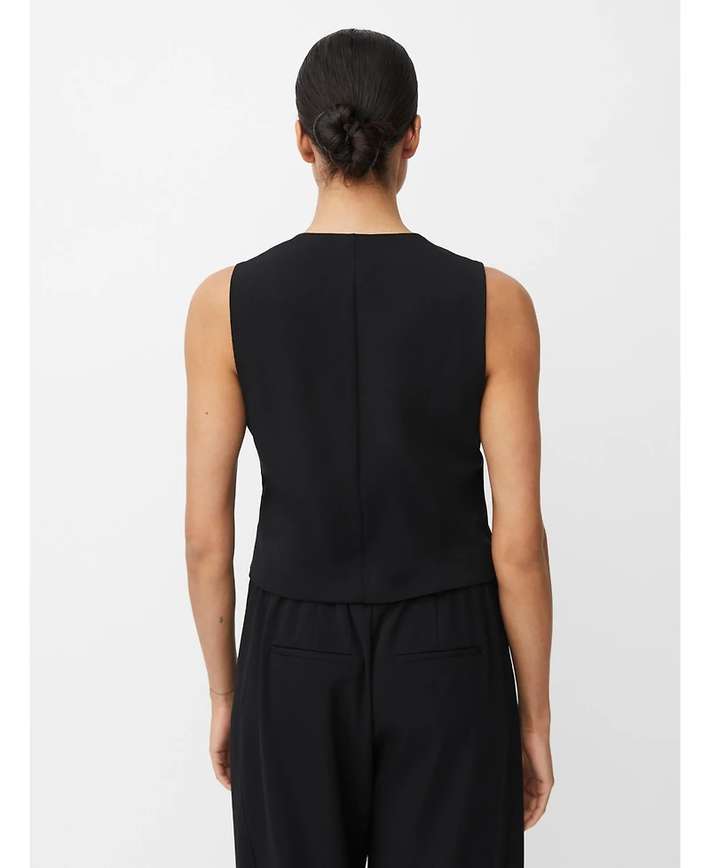 Masai Copenhagen Women's MaJordyn V-Neck Tailored Waistcoat