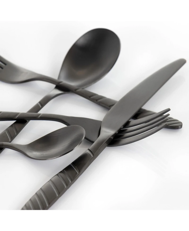 Megachef La Vague 20 Piece Flatware Utensil Set