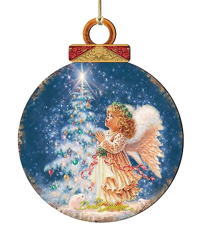 Designocracy My Christmas Wish Christmas Ornament