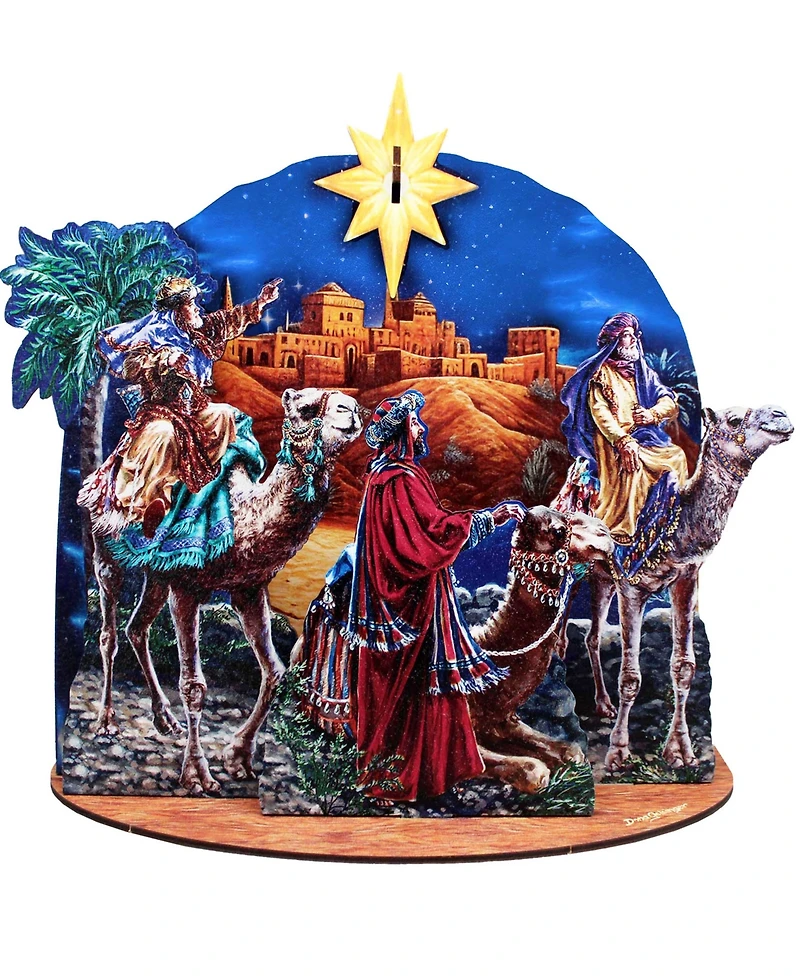 Designocracy Three Kings Village Gift Set D.Gelsinger