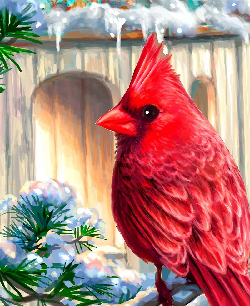 Designocracy Little Cardinal Chapel Decor D.Gelsinger