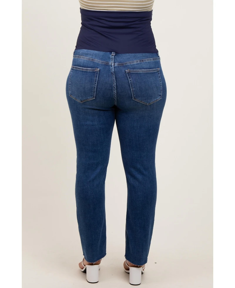 Pinkblush Maternity Blue Straight Leg Jeans