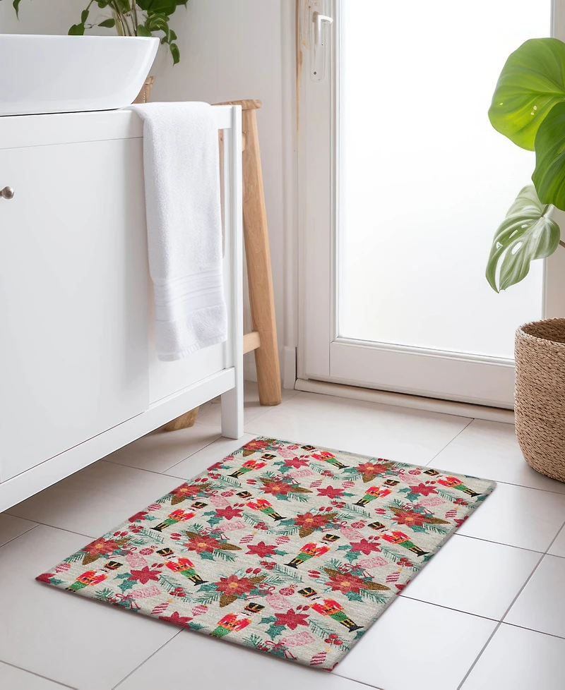 Addison Holiday Washable Indoor/Outdoor ACN1822 1'8"x2'6" Area Rug