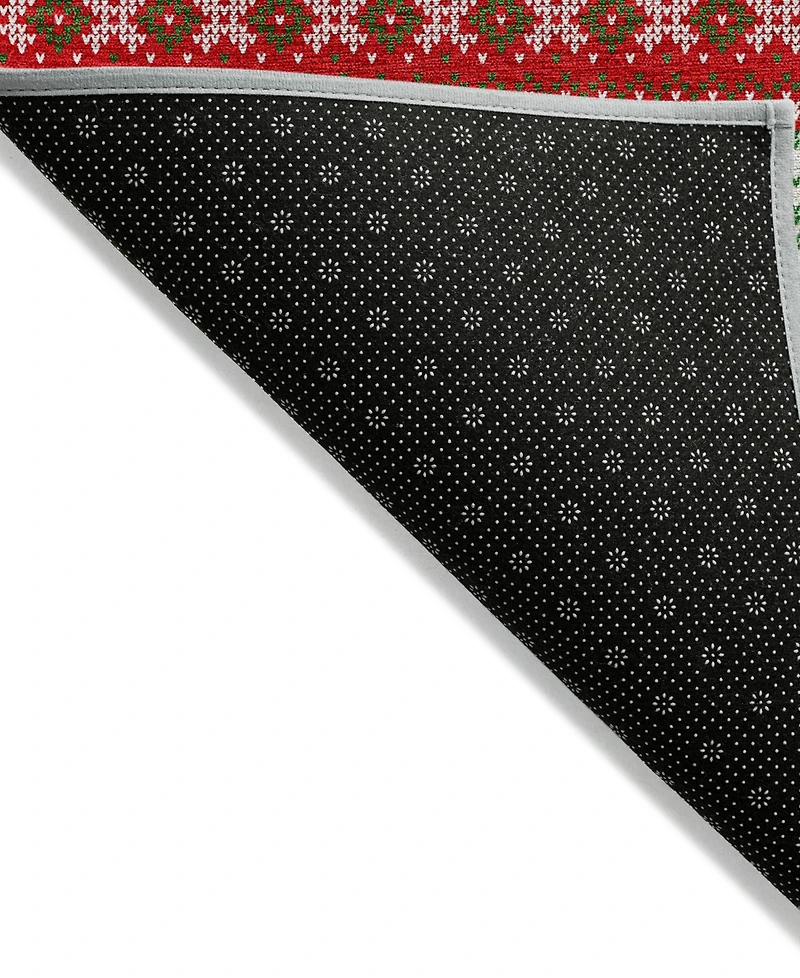 Addison Holiday Washable Indoor/Outdoor ACN1818 2'3"x7'6" Runner Area Rug