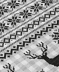 Addison Holiday Washable Indoor/Outdoor ACN1820 8'x8' Round Area Rug