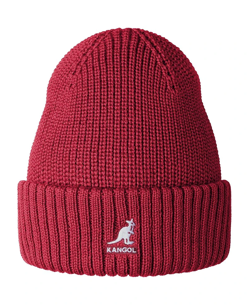 Kangol Men's Merino Wool Rib Beanie Pull-Ons & Beanies