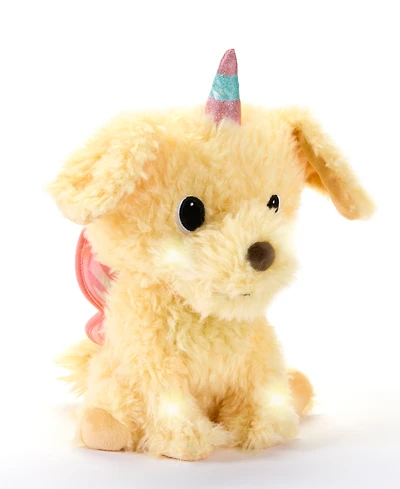 Geoffrey's Toy Box Star Brights 10" Fairy Retriever Led Plush Toy