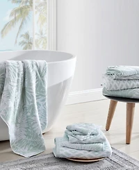 Tommy Bahama Lago Palm Cotton Jacquard 2-Pc. Bath Towel Set, 58" x 28"