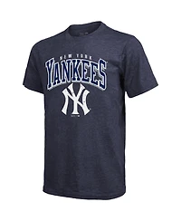 Majestic Threads Men's Aaron Judge Navy New York Yankees Triblend Name Number T-Shirt