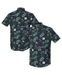 Reyn Spooner Men's Navy Notre Dame Fighting Irish Kekai Classic Tri-Blend Button-Down Shirt