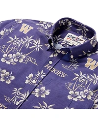 Reyn Spooner Men's Purple Washington Huskies Classic Performance Button-Down Shirt
