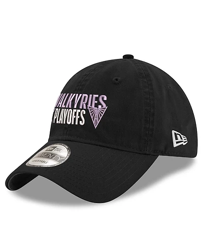 New Era Men's and Women's Black Golden State Valkyries 2025 Wnba Playoffs 9TWENTY Adjustable Hat