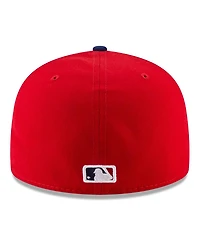 New Era Men's Red Philadelphia Phillies 2025 Mlb Postseason Side Patch 59FIFTY Fitted Hat