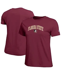 Champion Women's Garnet Florida State Seminoles Arched Over Logo T-Shirt