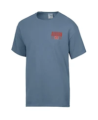 ComfortWash Men's Blue Auburn Tigers Big Name T-Shirt