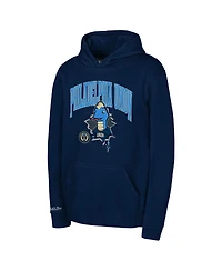 Mitchell & Ness Big Boys and Girls Navy Philadelphia Union Mascot Break Out Pullover Hoodie