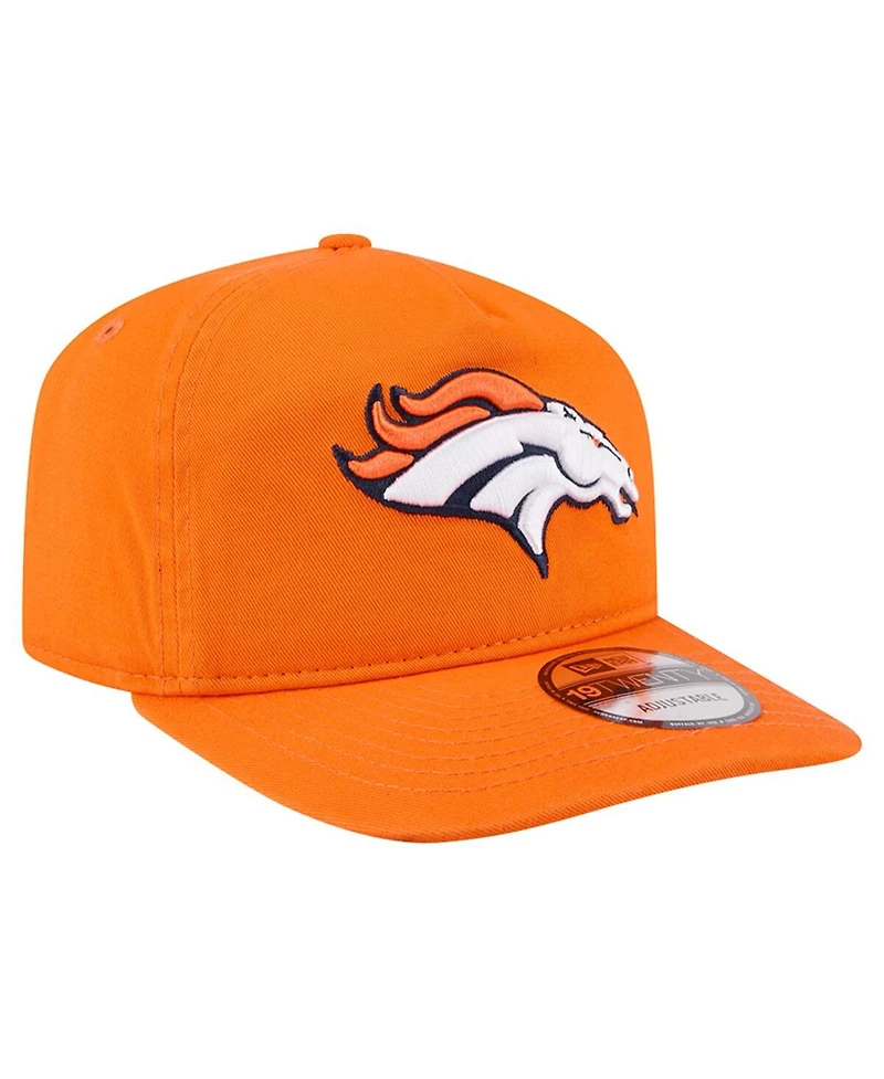 New Era Men's Orange Denver Broncos Team 19TWENTY Adjustable Hat