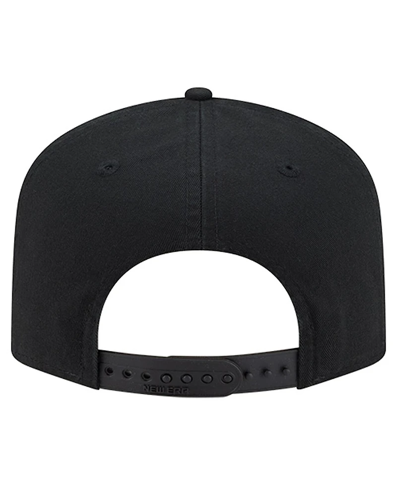 New Era Men's Black/White Seattle Seahawks 19TWENTY Adjustable Hat