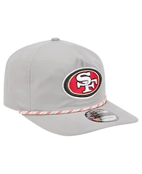 New Era Men's Gray San Francisco 49ers Rope 19TWENTY Hat