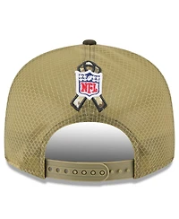 New Era Men's Dark Green Indianapolis Colts 2025 Salute to Service Split Panel 9FIFTY Snapback Hat